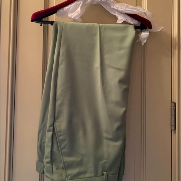 BRAND NEW 3 Piece Sage Green Suit Jacket, Vest and Pants 50 Regular Jacket 45 Re - Picture 6 of 6